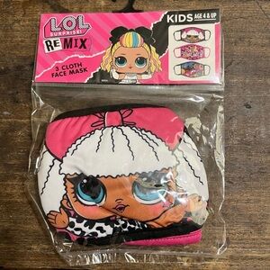 💖 LOL Surprise! Kids Cloth Face Masks | Set of Three